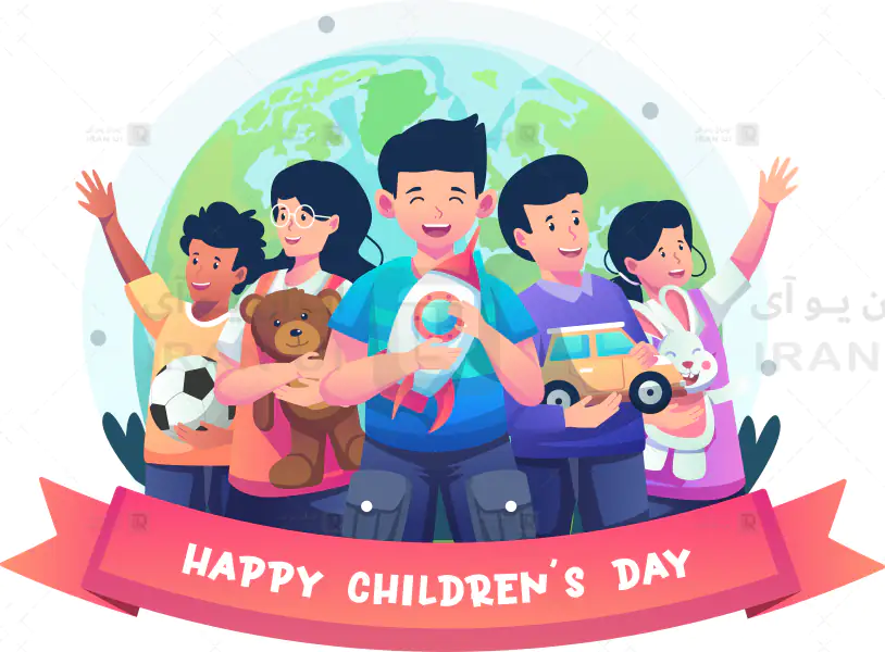 دانلود وکتور بنر و پوستر روز جهانی کودک